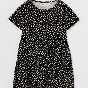 H&M short sleeve dress in cotton jersey .Size 8/10